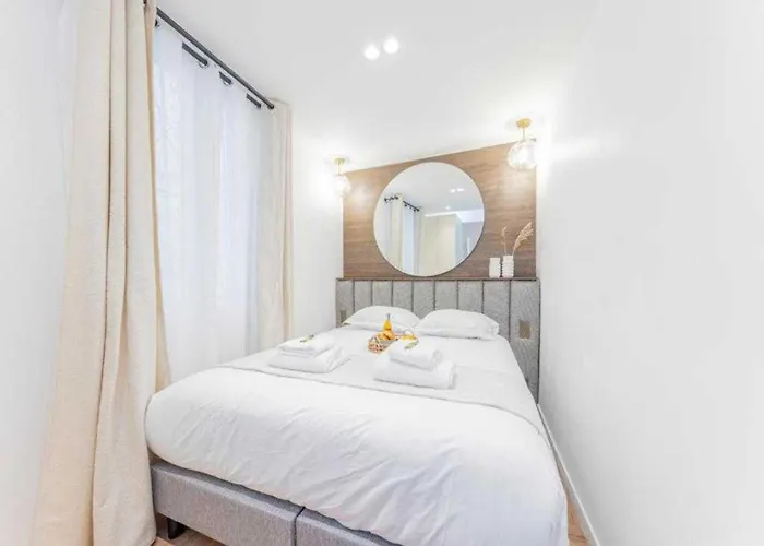 Chic Ac - 1bdr 4p - Carreau Du Temple Apartament